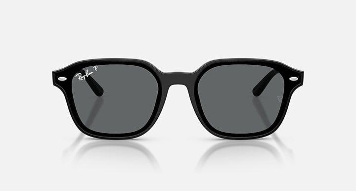 Ray-Ban Square Polarized Sunglasses In Black