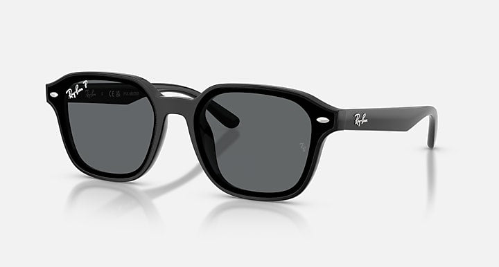 Ray-Ban Square Polarized Sunglasses In Black