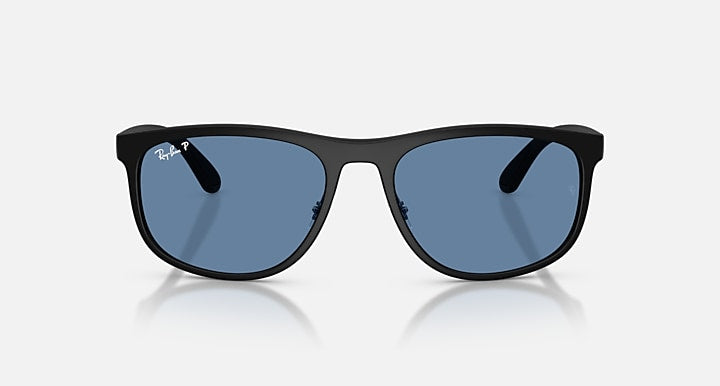 Ray-Ban Polarized Sunglasses In Matte Sand Black