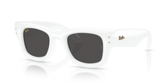 Ray-Ban Wayfarer Puffer Square Sunglasses In White