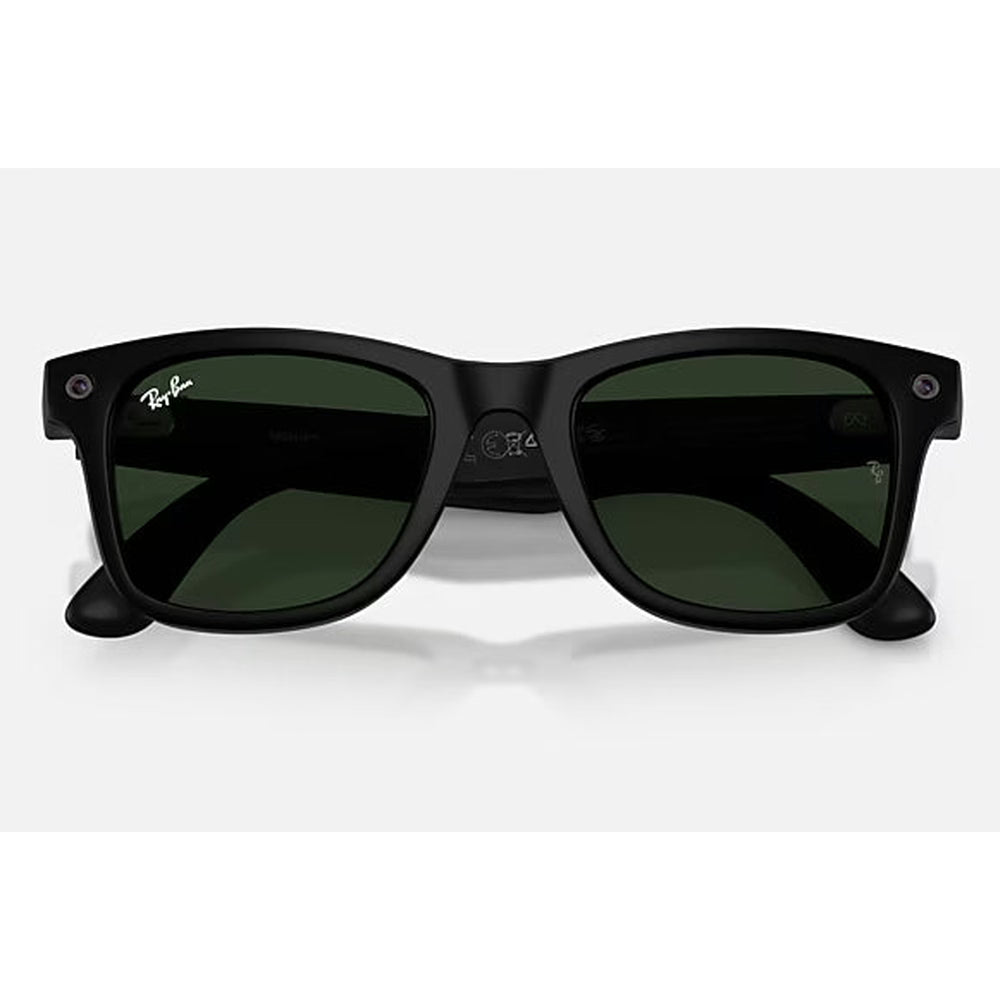 Ray-Ban Meta Wayfarer Smart Glasses – Transitions Gen S Graphite Green, Matte Black (Pre Order)