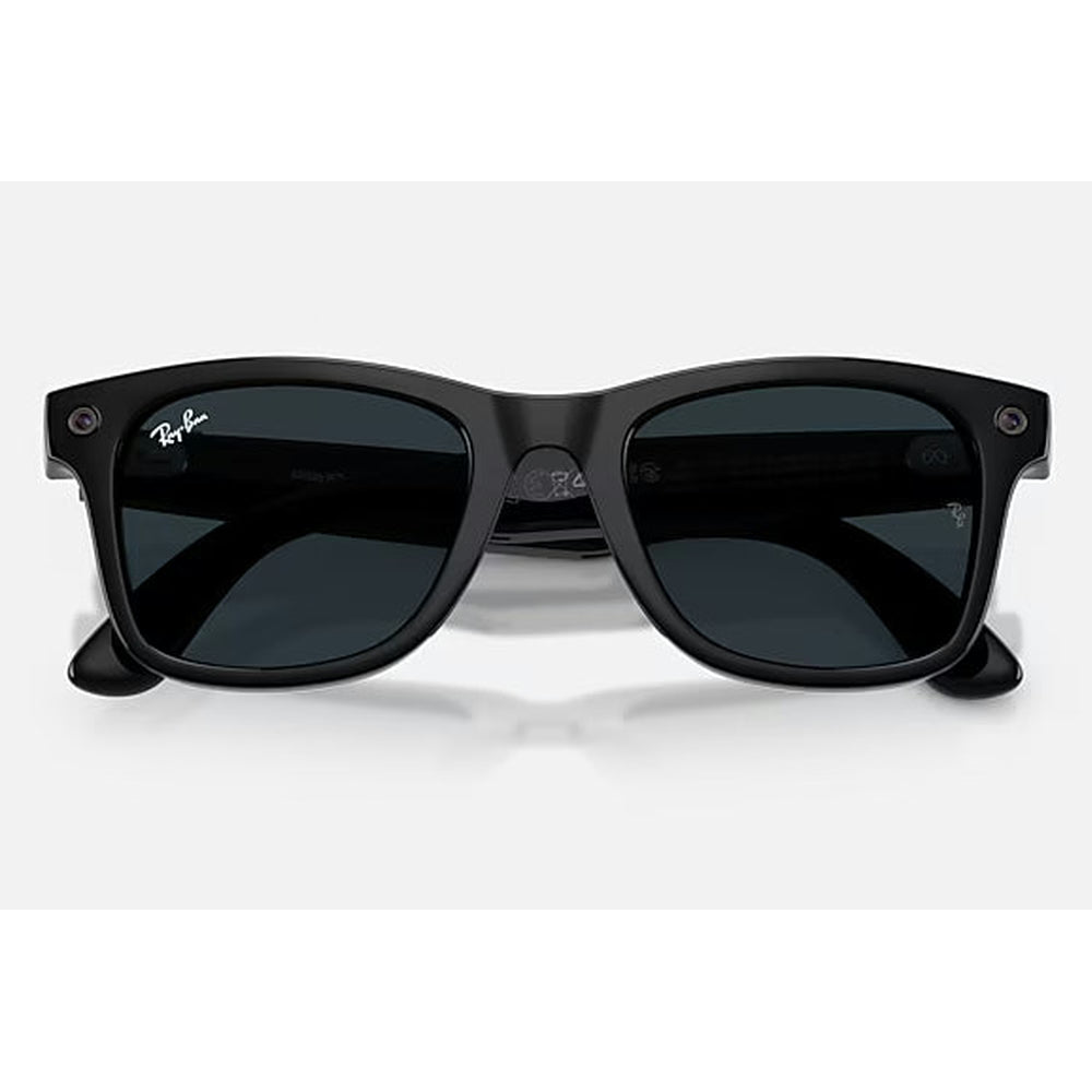 Ray-Ban Meta Wayfarer Smart Glasses – Transitions Gen S Grey, Shiny Black (Pre Order)