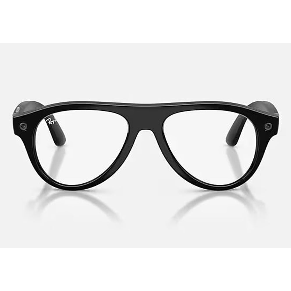 Ray-Ban Meta Aviator Smart Glasses – Transitions Gen S Graphite Green, Shiny Black