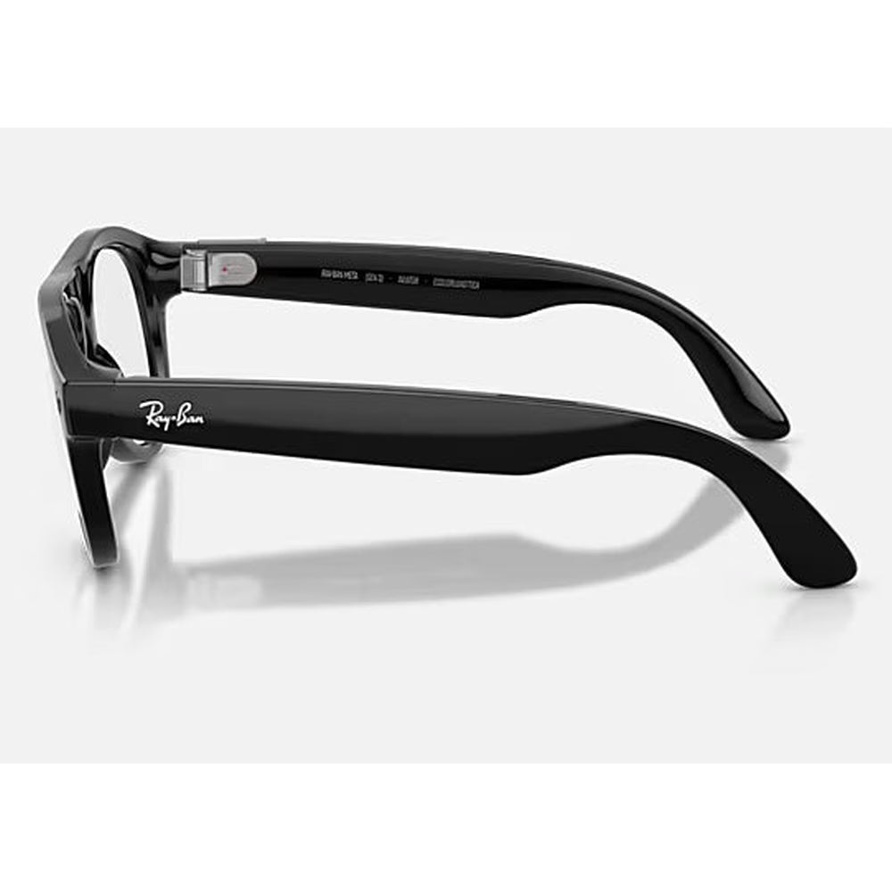 Ray-Ban Meta Aviator Smart Glasses – Transitions Gen S Graphite Green, Shiny Black