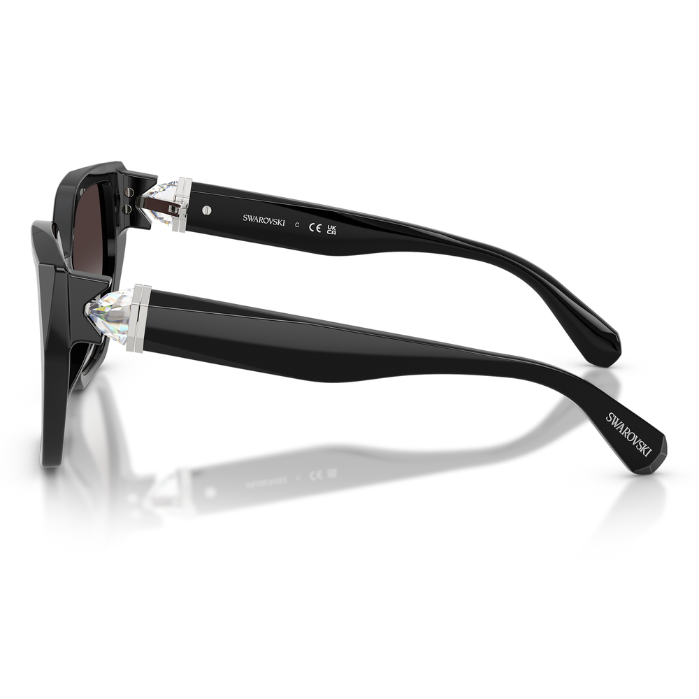 Swarovski Womens Sunglasses In Black/Grey