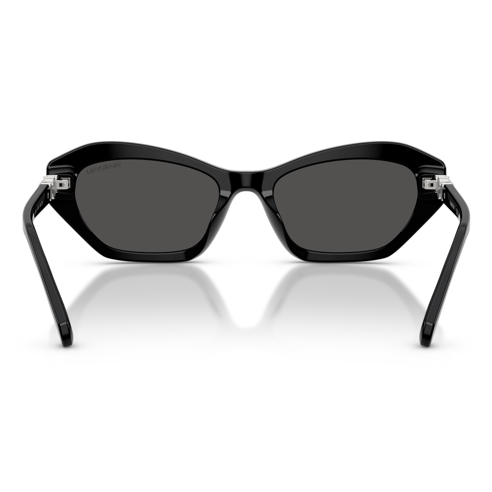 Swarovski Womens Oculos Solar Sunglasses In Black/Grey