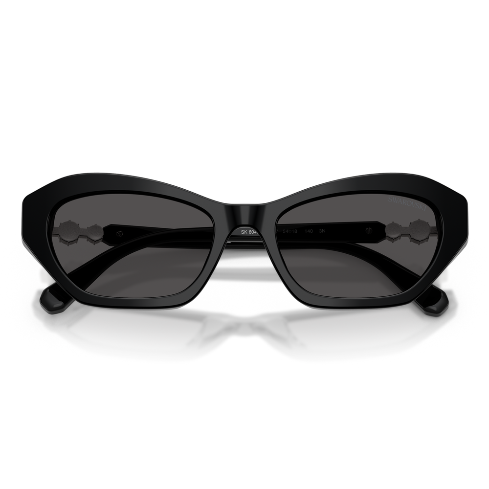 Swarovski Womens Oculos Solar Sunglasses In Black/Grey