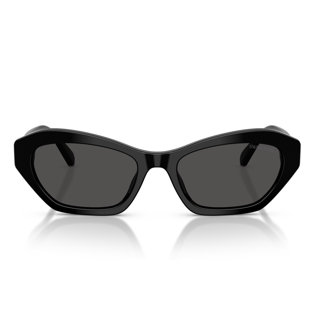Swarovski Womens Oculos Solar Sunglasses In Black/Grey
