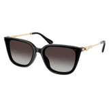 Swarovski Womens Sunglasses In Black/Gold/Grey