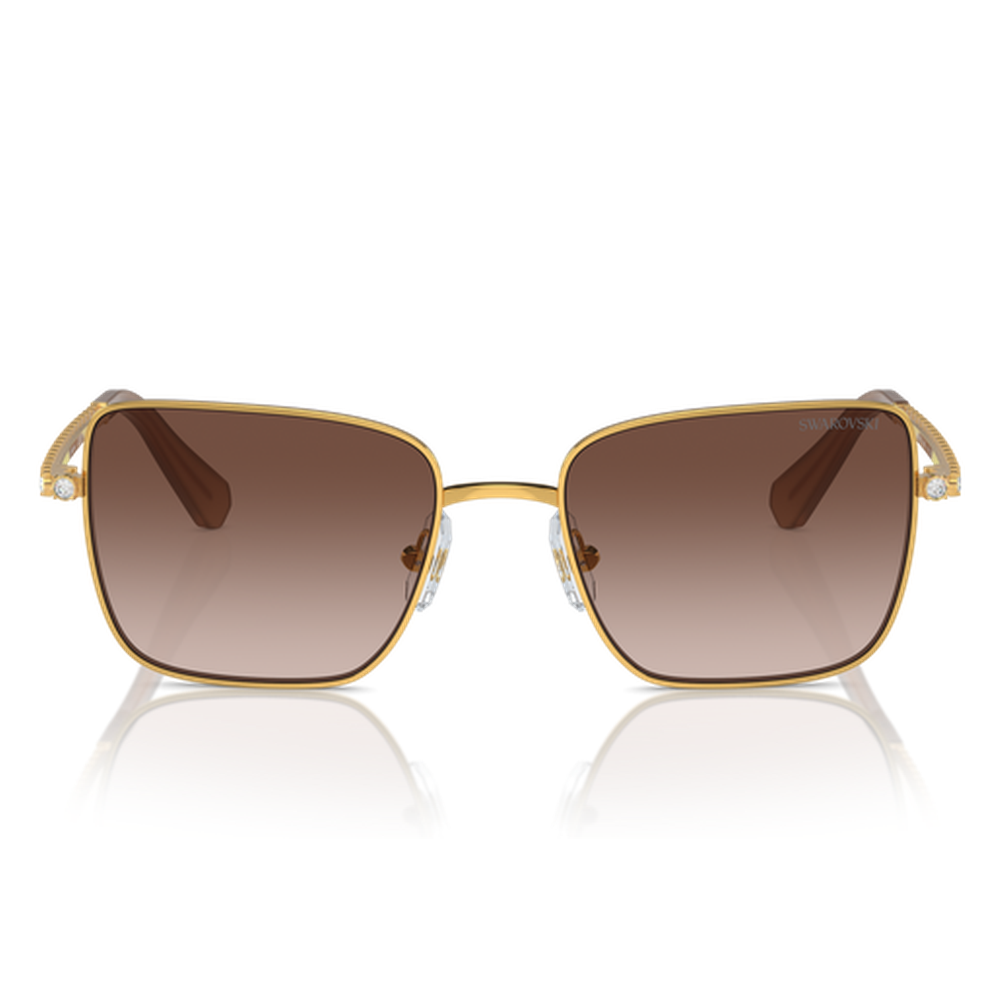 Swarovski Womens Sunglasses In Gold/Brown