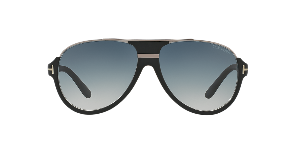 Tom Ford Dimitry Unisex Sunglasses In Black & Light Gold