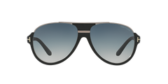 Tom Ford Dimitry Unisex Sunglasses In Black & Light Gold