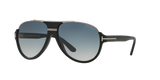 Tom Ford Dimitry Unisex Sunglasses In Black & Light Gold