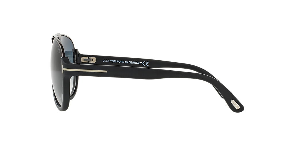 Tom Ford Dimitry Unisex Sunglasses In Black & Light Gold