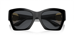 Versace 55 Sunglasses For Womnen In Black