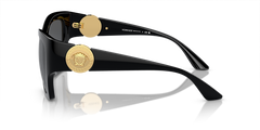 Versace 55 Sunglasses For Womnen In Black