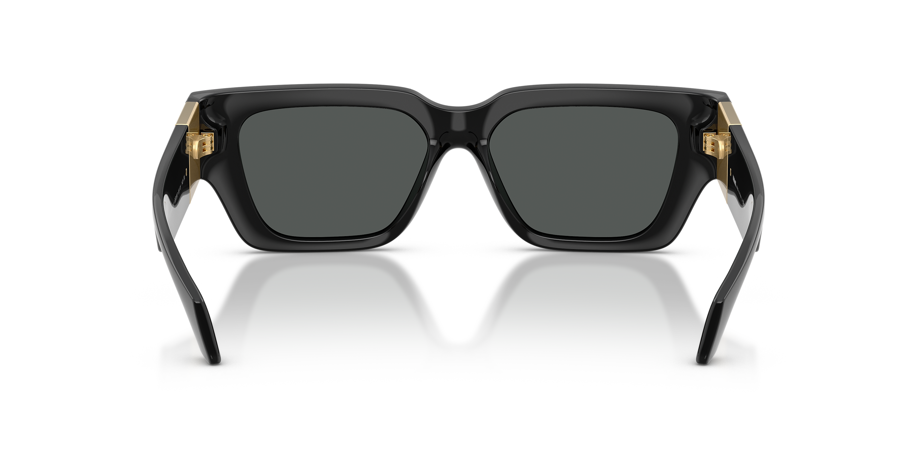 Versace Unisex Sunglasses In Black and Gold