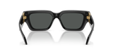 Versace Unisex Sunglasses In Black and Gold