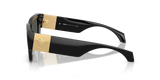 Versace Unisex Sunglasses In Black and Gold