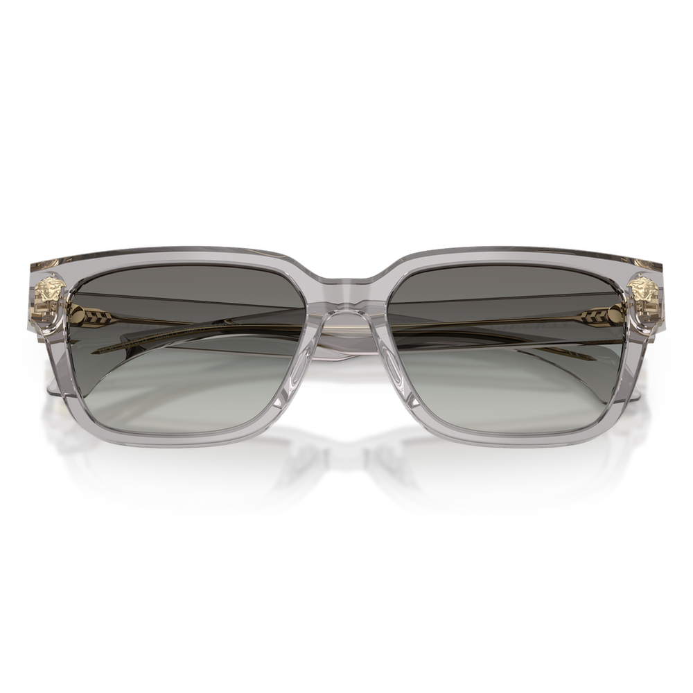Versace Mens Square Frame Sunglasses In Grey