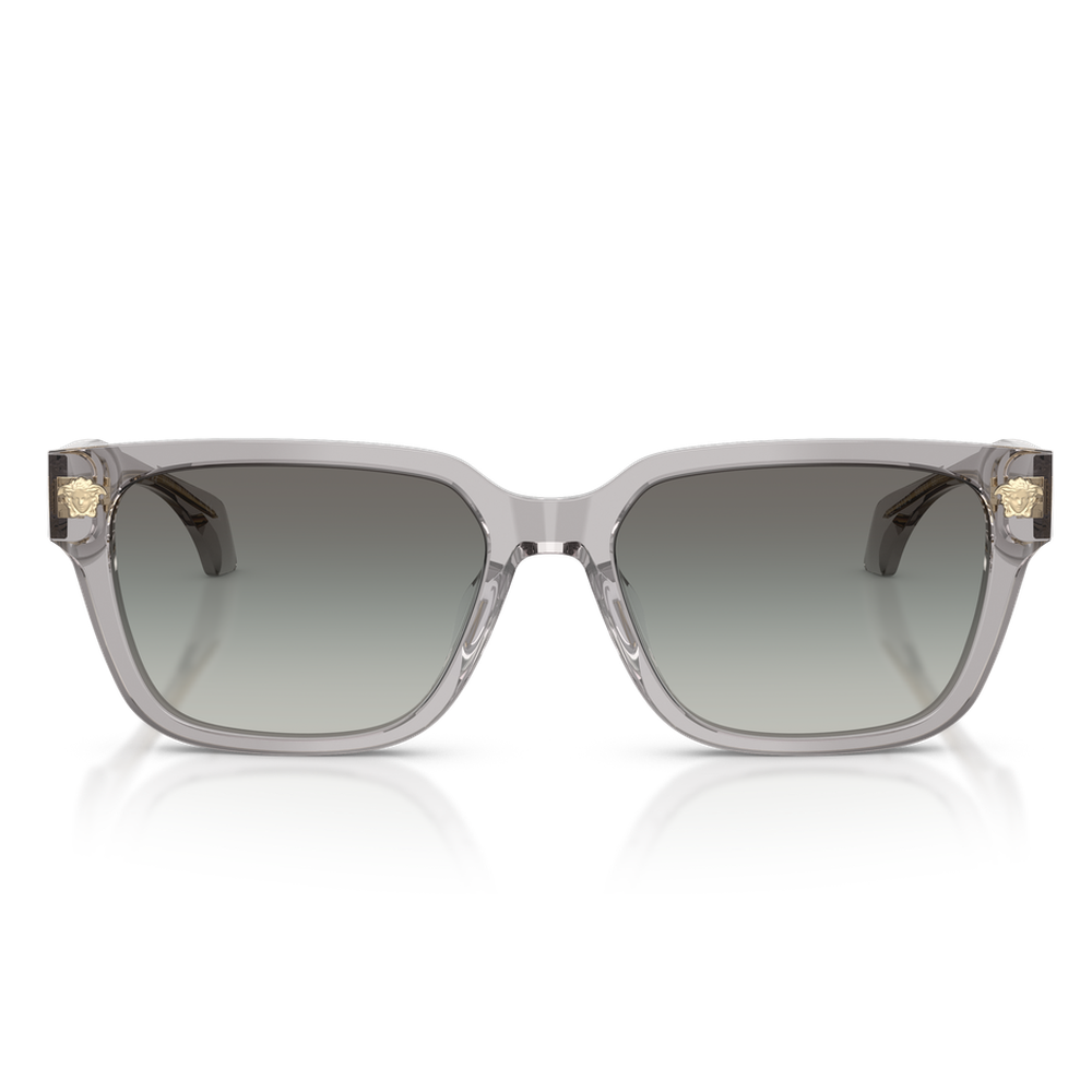 Versace Mens Square Frame Sunglasses In Grey