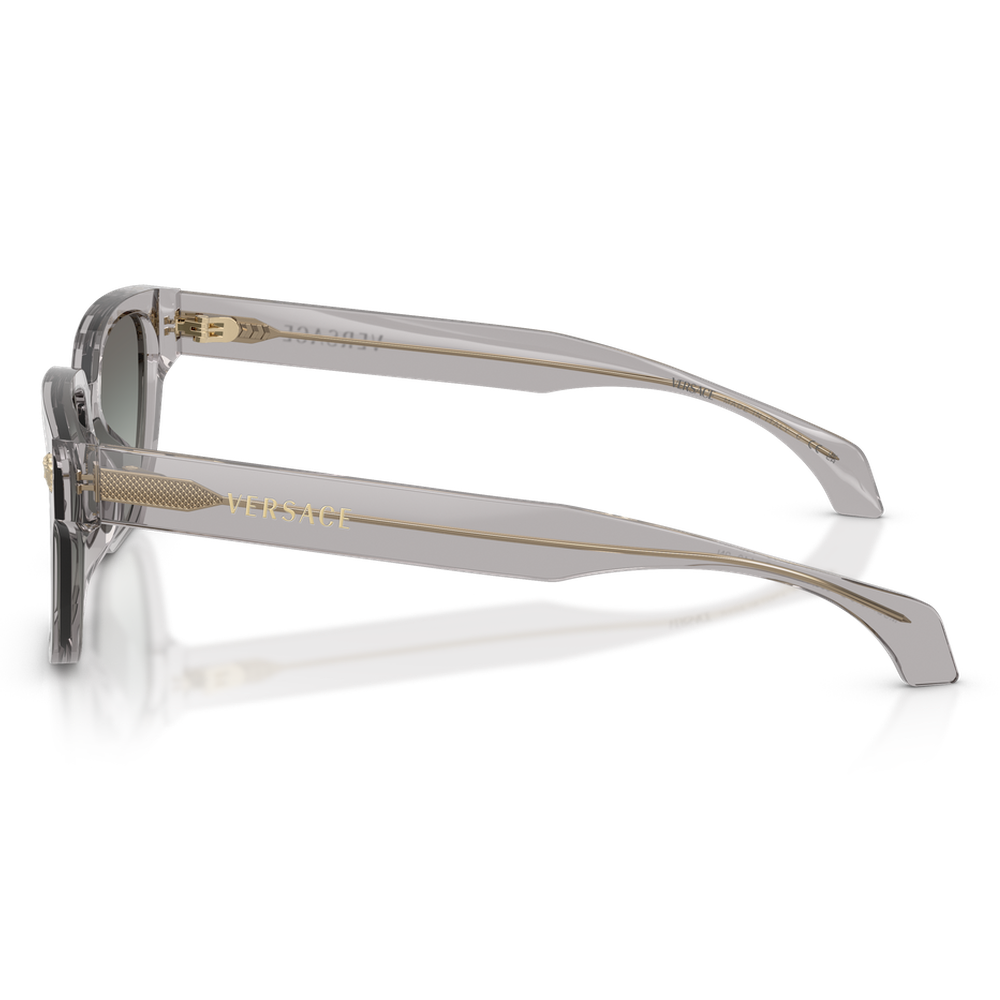 Versace Mens Square Frame Sunglasses In Grey