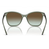 Vogue Unisex 56 Sunglasses In Green