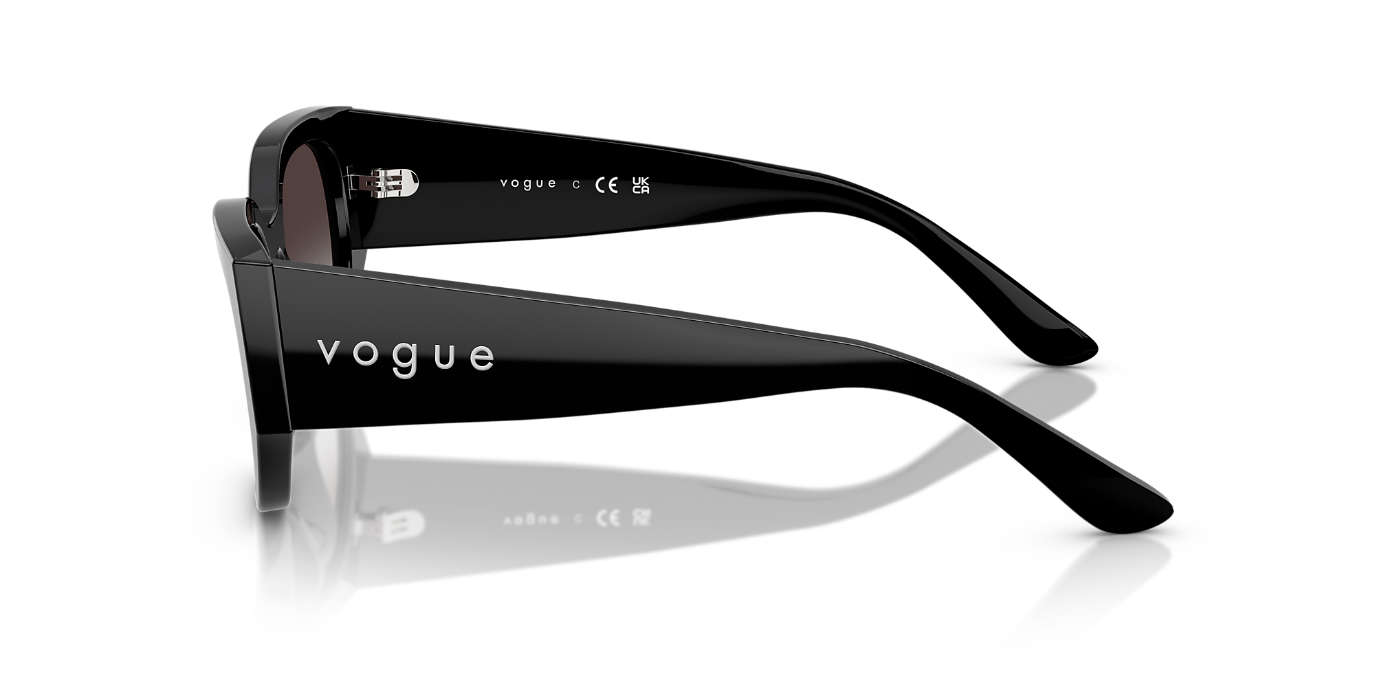 Vogue Womens Sunglasses In Black