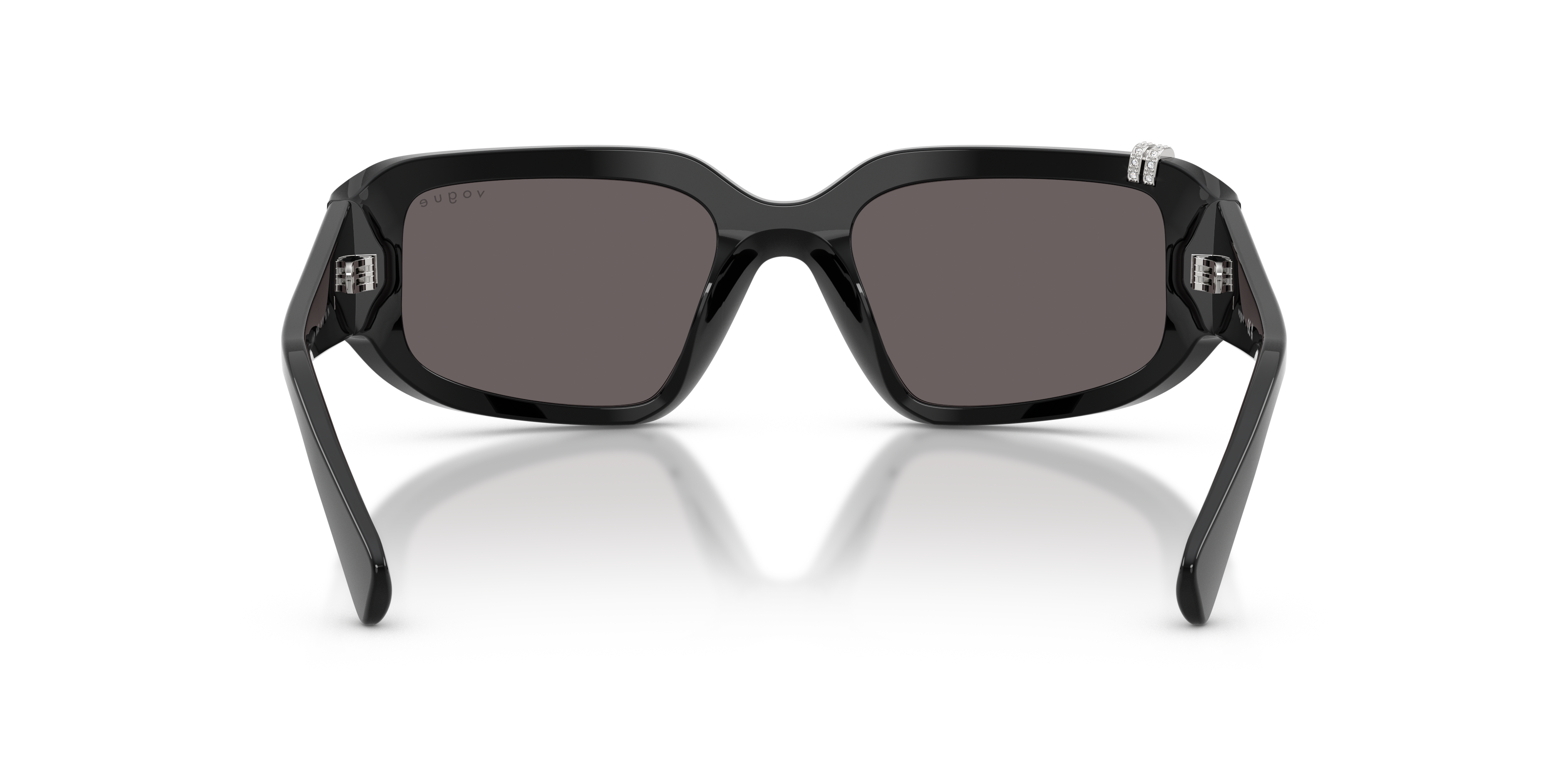 Vogue Sunglasses with Bling For Women In Black