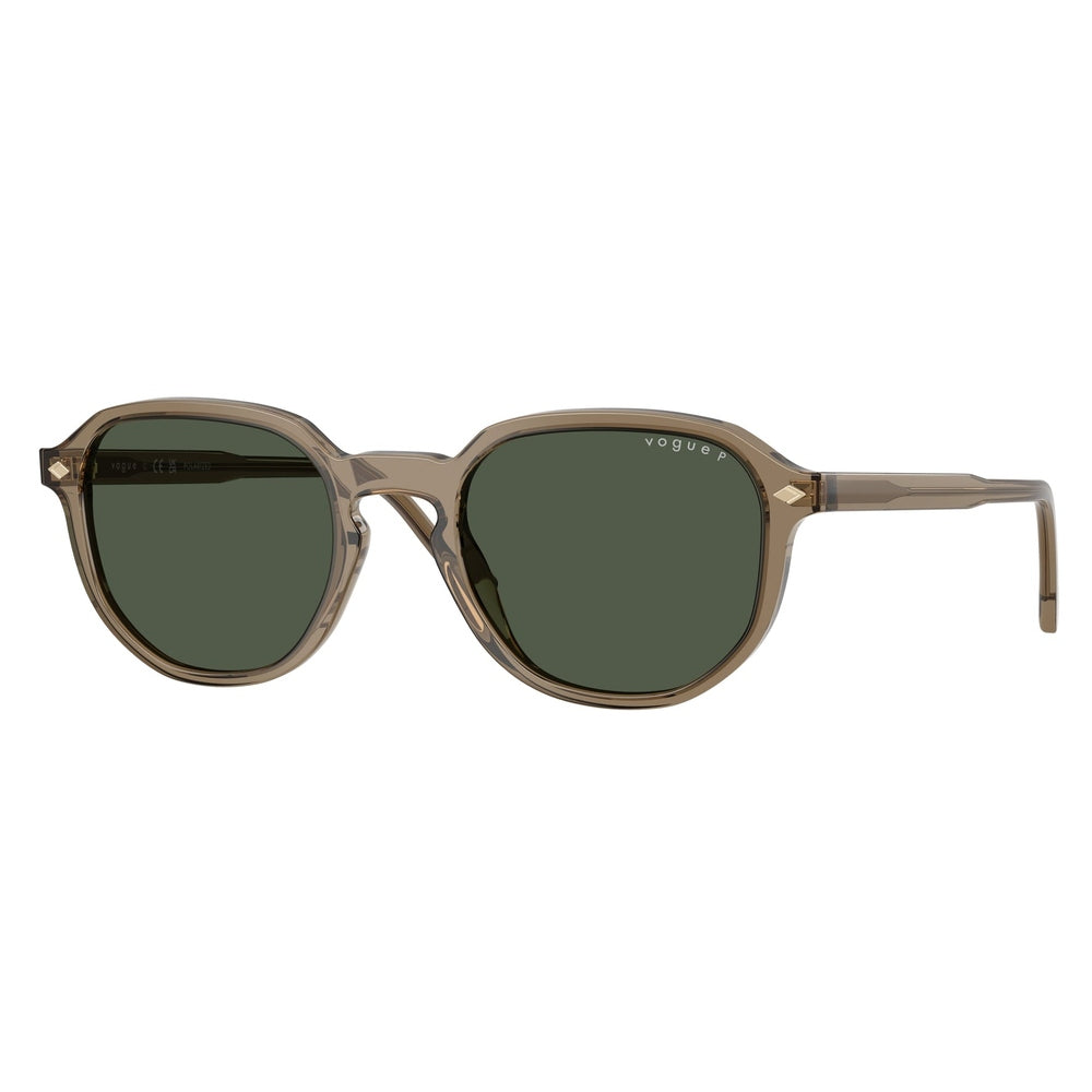 Vogue Womens Green Lens Sunglasses In Brown
