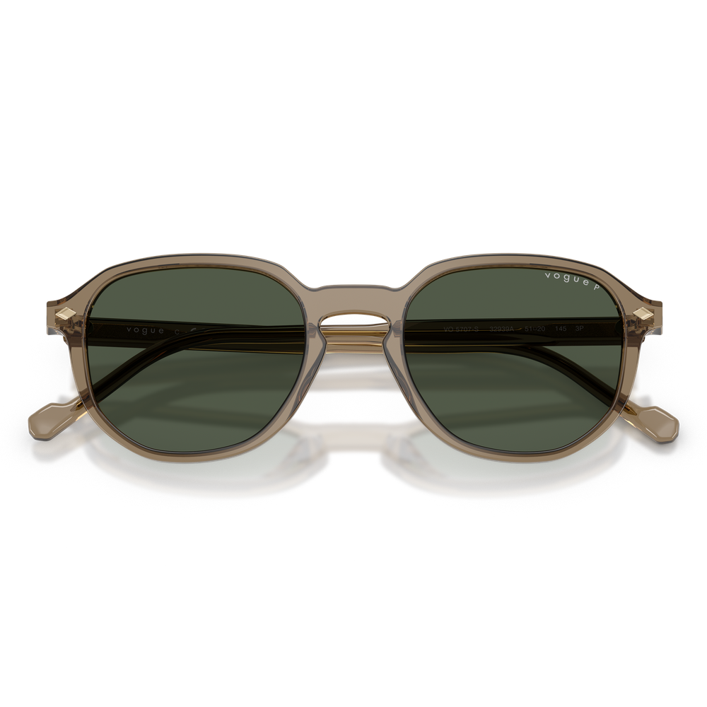 Vogue Womens Green Lens Sunglasses In Brown