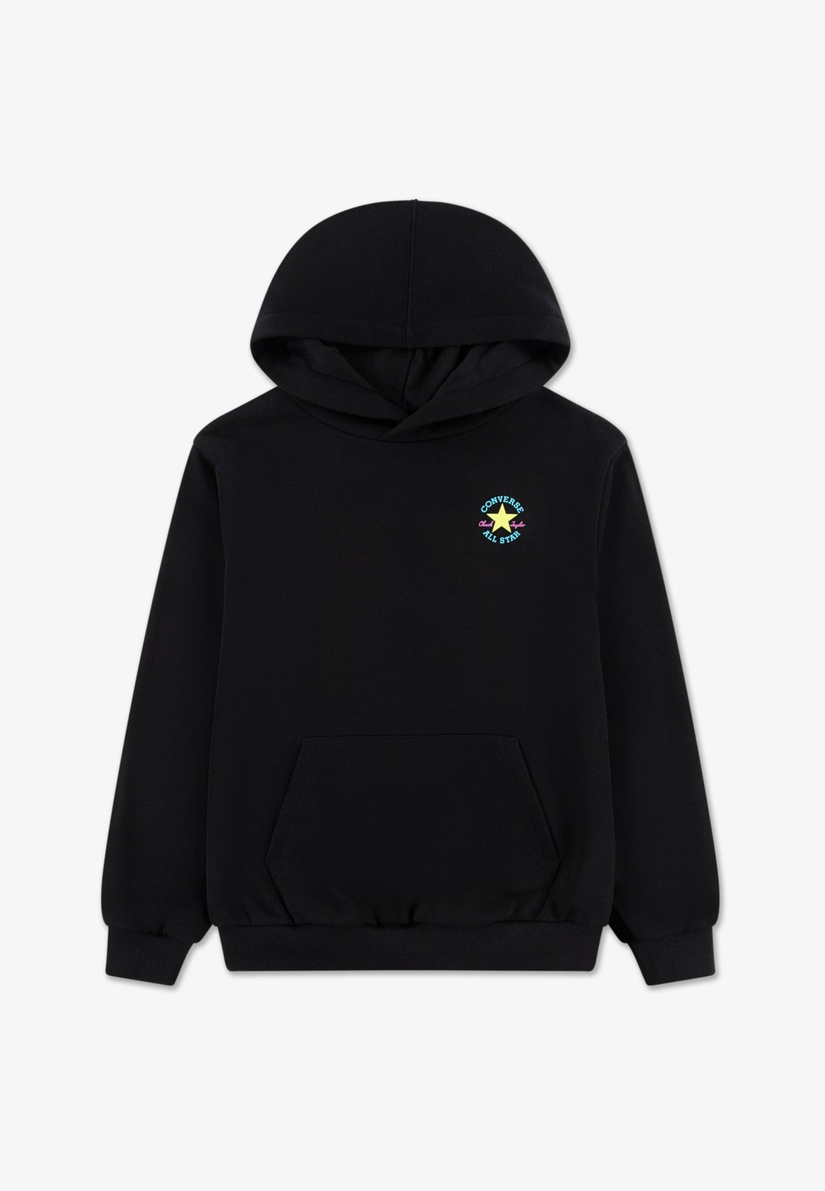 Converse Unisex Ultimate Essential Hoodie In Black