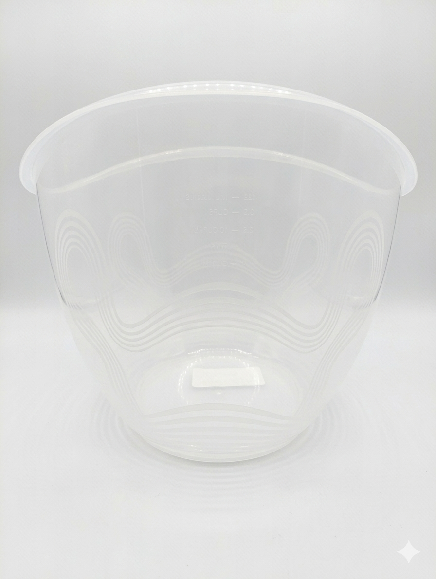 Hobby Life Oval Mixer Bowl 4 Lt In Transparent