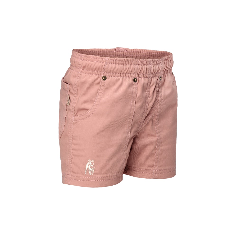 Boerboel Boys Shirt & Short Set in Blush & Stone