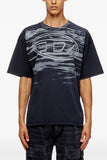 Diesel Mens T-Boxt-T5 T-Shirt In Navy