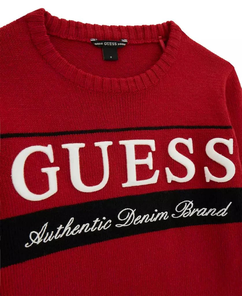Guess Kids 2B Ls Sweater Red