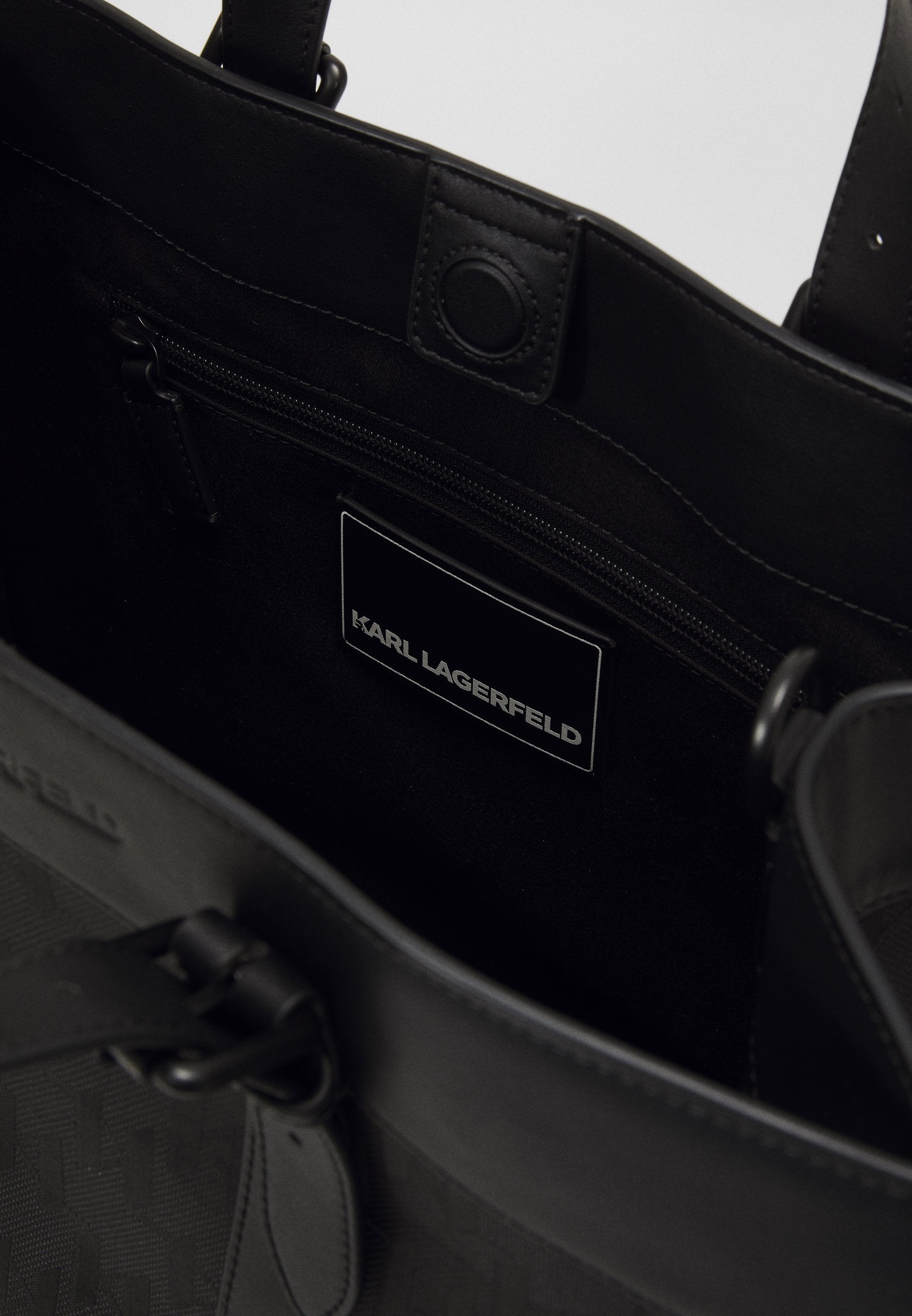 Karl Lagerfeld K-Etch Tote Bag In Black