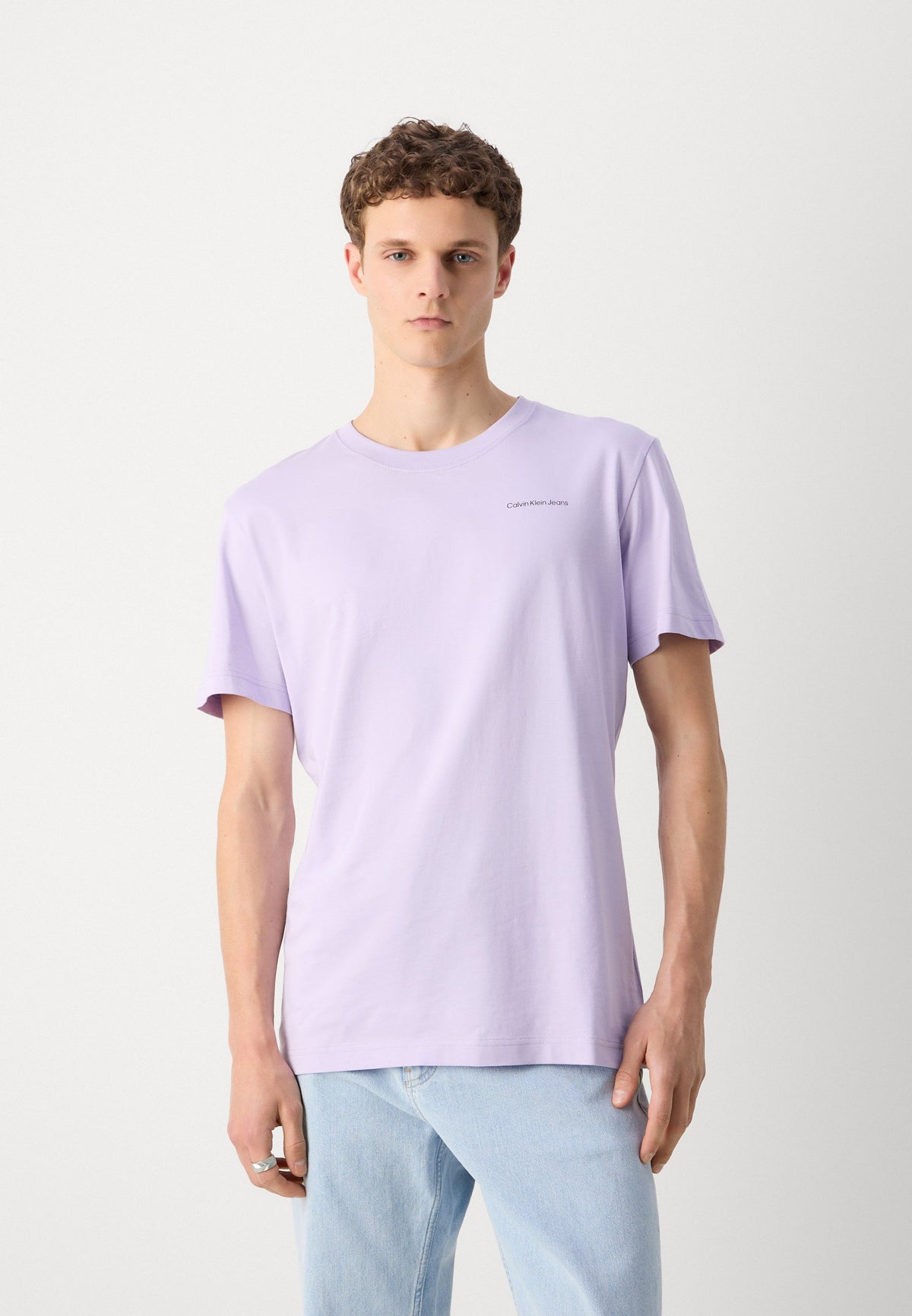 Calvin Klein J325679 Ck Multibox Tee  Lilac