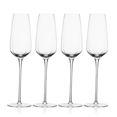 Champagne Flute Set Of 4-Tulip