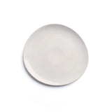 Side Plate Set 4-Organic-White