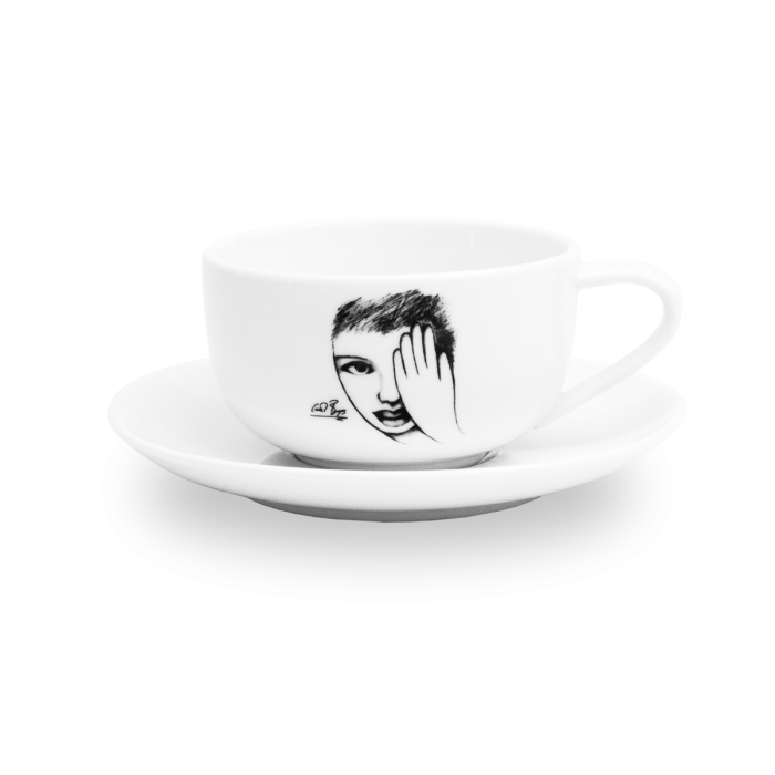 Carrol Boyes Cup And Saucer Eye For Detail