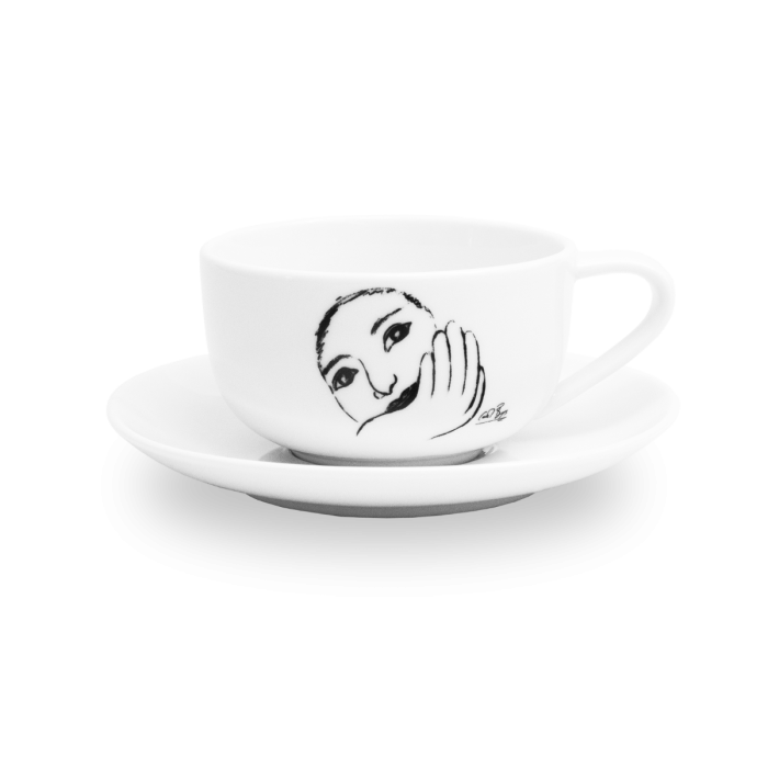 Carrol Boyes Cup And Saucer Face Facts