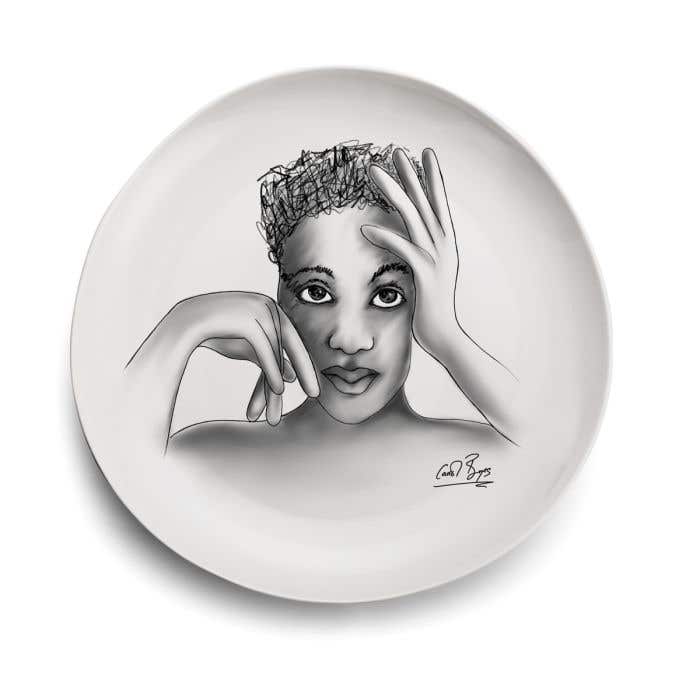 Carrol Boyes In Vogue Dinner Plate In White