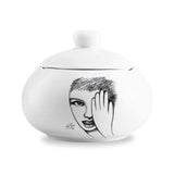 Sugar Bowl With Lid-Eye For Detail