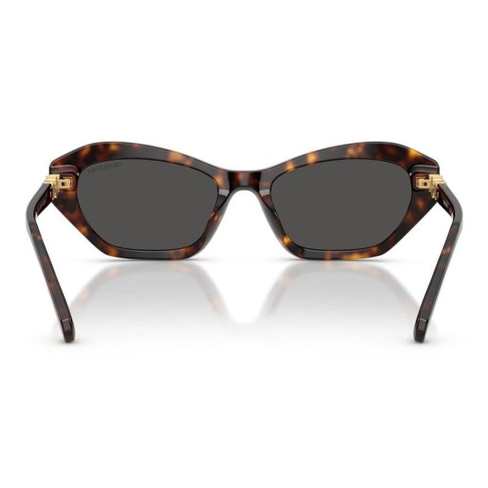 Swarovski Womens Oculos Solar Sunglasses In Brown/Grey