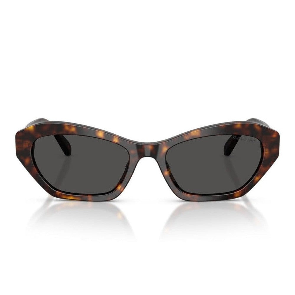 Swarovski Womens Oculos Solar Sunglasses In Brown/Grey