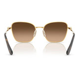 Swarovski Womens Sunglasses In Gold/Gradient Brown
