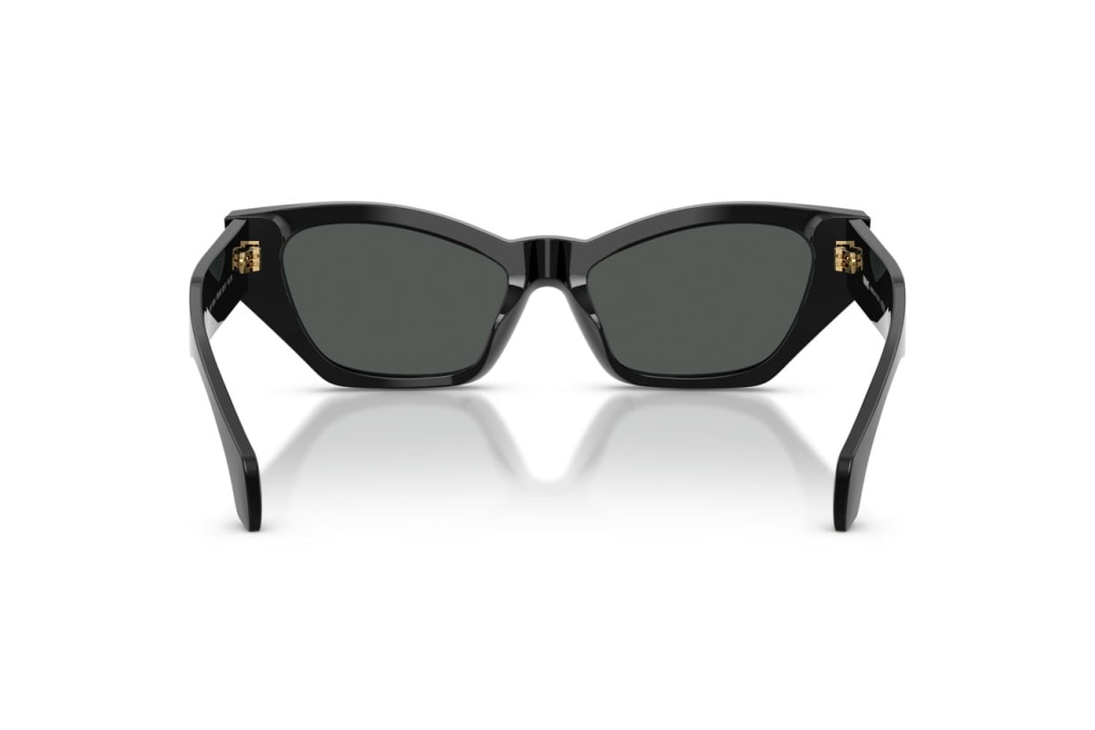 Versace Womens Geometric Sunglasses In Black