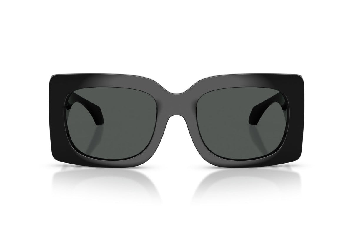 Versace Signature Womens Square Sunglasses In Black