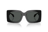 Versace Signature Womens Square Sunglasses In Black